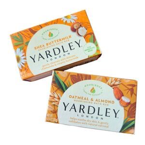 Yardley London bath bar, English luxury soaps, 2 bars